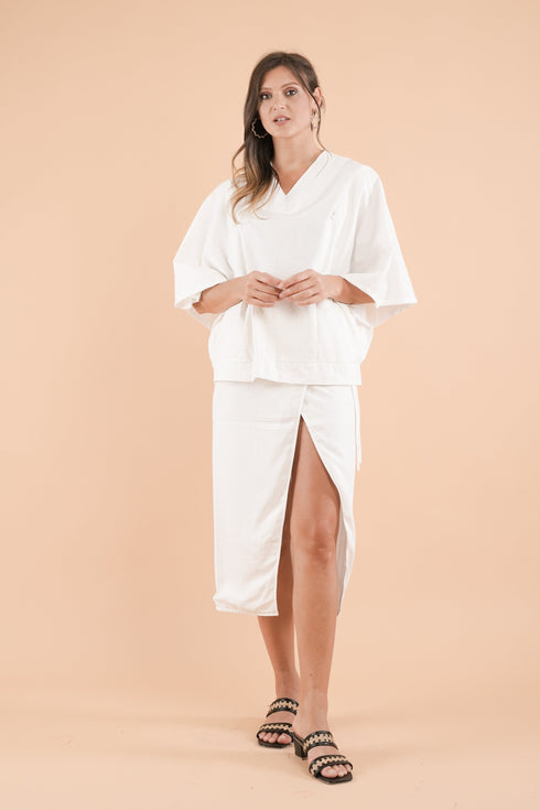 GET SPOTTED SHOP STOCKS Mix and Match Bottoms: Amelia Oversized Top