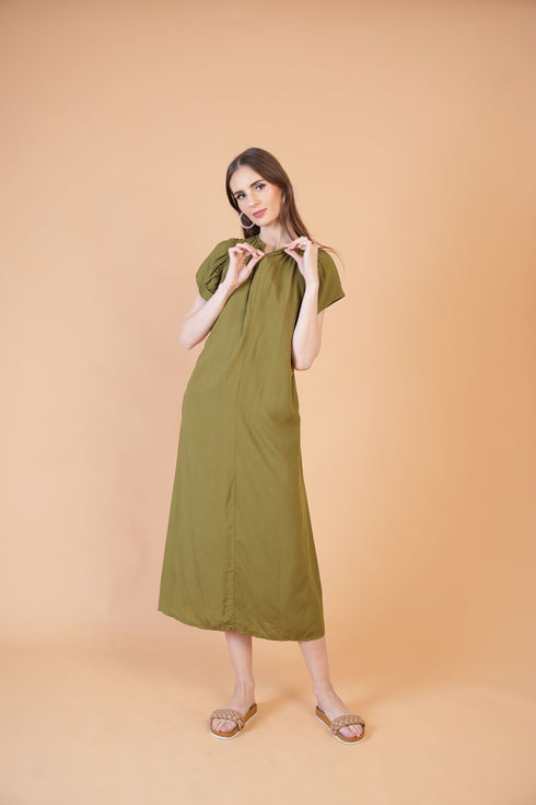 GET SPOTTED SHOP STOCKS Tropics: Marina Backless Dress