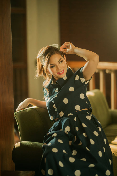 GET SPOTTED SHOP STOCKS BFM x LDG 4: Cleo Skirt and Buttoned Top Coords