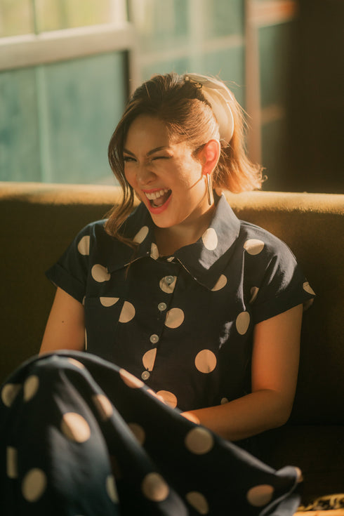 GET SPOTTED SHOP STOCKS BFM x LDG 4: Cleo Skirt and Buttoned Top Coords