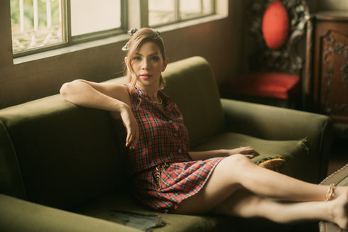 GET SPOTTED SHOP STOCKS BFM x LDG 4: LDG 4: Verona Top and Skorts Coords