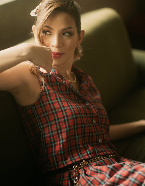 GET SPOTTED SHOP STOCKS BFM x LDG 4: LDG 4: Verona Top and Skorts Coords