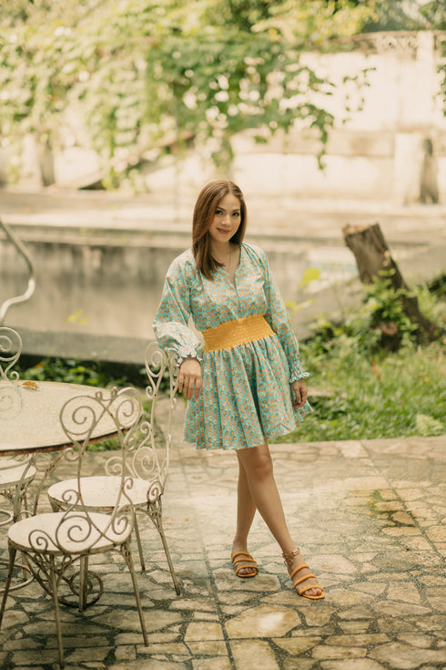 GET SPOTTED SHOP STOCKS BFM x LDG 4: LDG 4: Felice Mini-dress