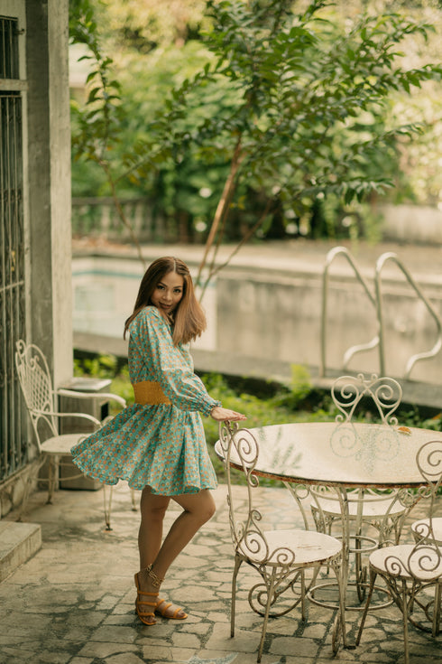 GET SPOTTED SHOP STOCKS BFM x LDG 4: LDG 4: Felice Mini-dress