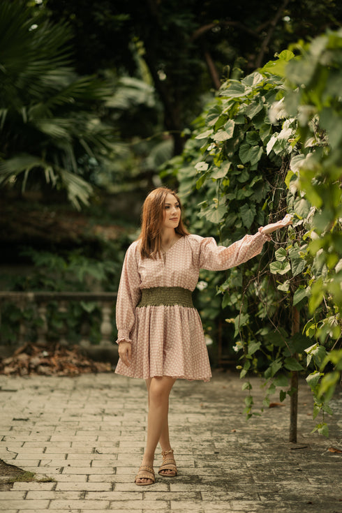 GET SPOTTED SHOP STOCKS BFM x LDG 4: LDG 4: Felice Mini-dress