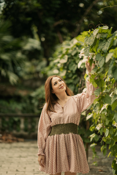 GET SPOTTED SHOP STOCKS BFM x LDG 4: LDG 4: Felice Mini-dress