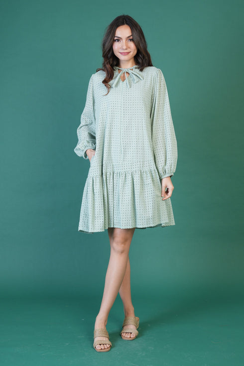 GET SPOTTED SHOP STOCKS Jenny Hues of Summer: Arya Premium Eyelet Dress