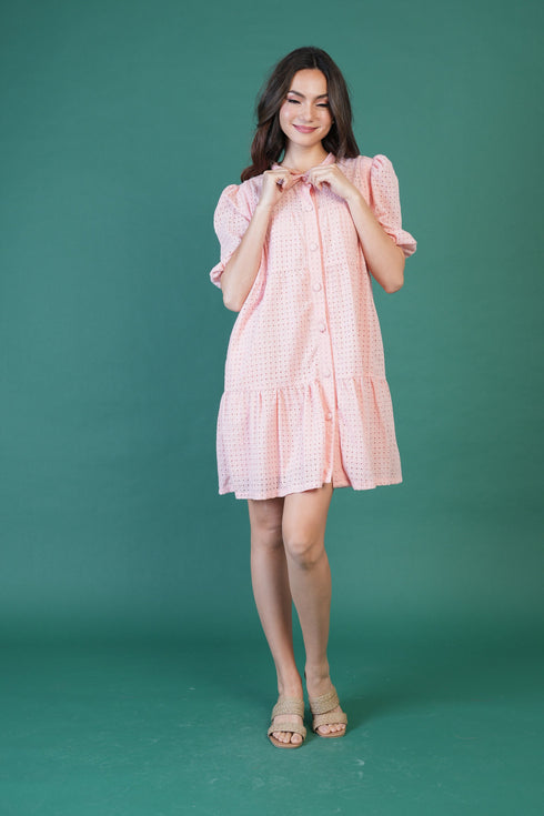 GET SPOTTED SHOP STOCKS Jenny Hues of Summer: Anna Premium Eyelet Dress