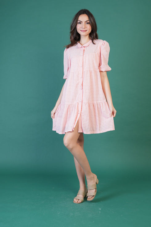 GET SPOTTED SHOP STOCKS Jenny Hues of Summer: Anna Premium Eyelet Dress