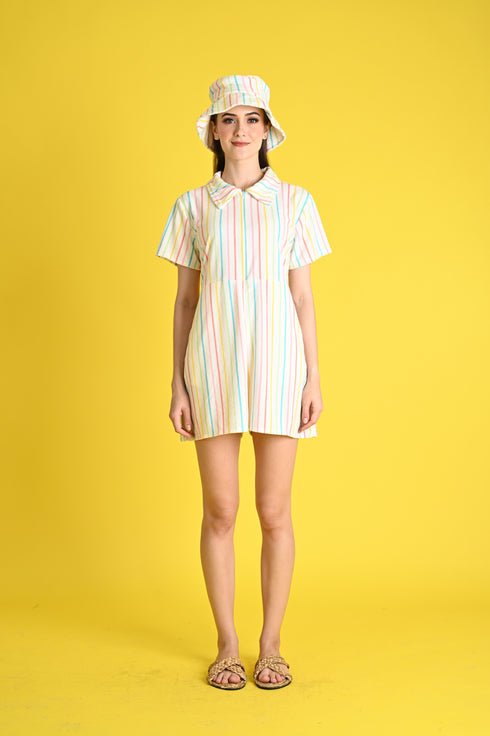 Swim 2023: Salisbury Towelette Romper with Bucket Hat