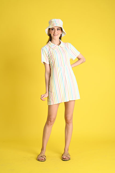 Swim 2023: Salisbury Towelette Romper with Bucket Hat