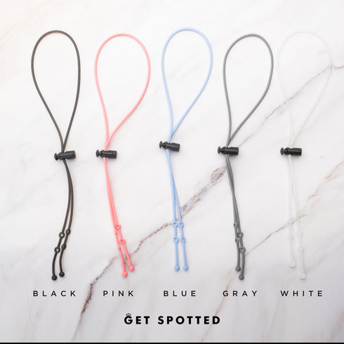 Adjustable + Washable Face Mask String