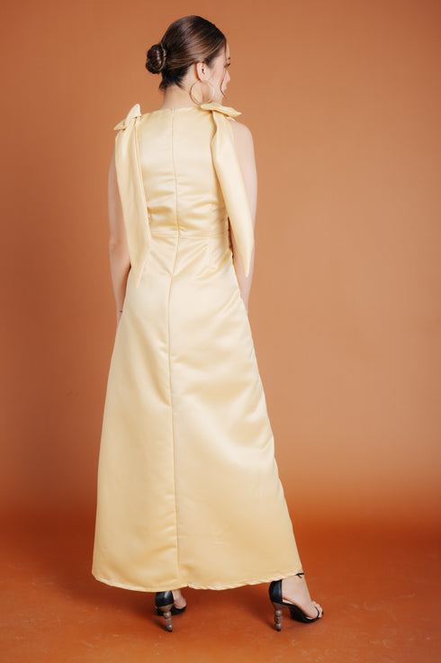 Alhambra x GS: The Maison Long Gown with Bow Straps