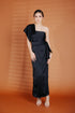 Alhambra x GS: The Giovanni Long Gown in Black