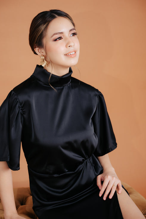 Alhambra x GS: The Karl Dress with Ostrich Feathers