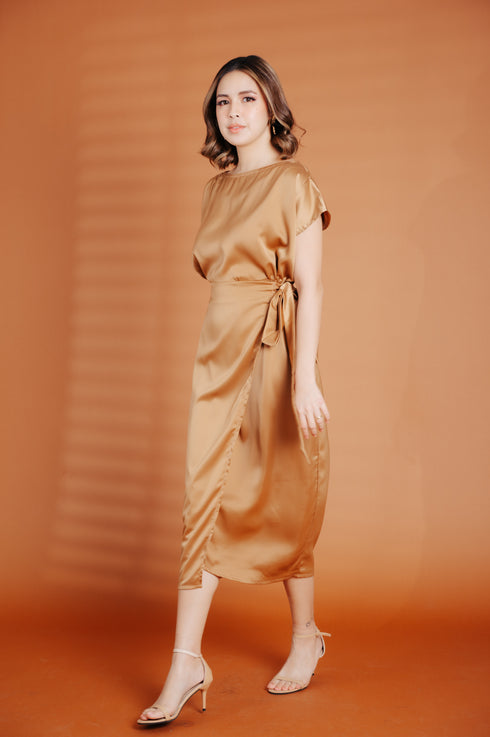 Alhambra x GS: The Yves Convertible Silk Dress