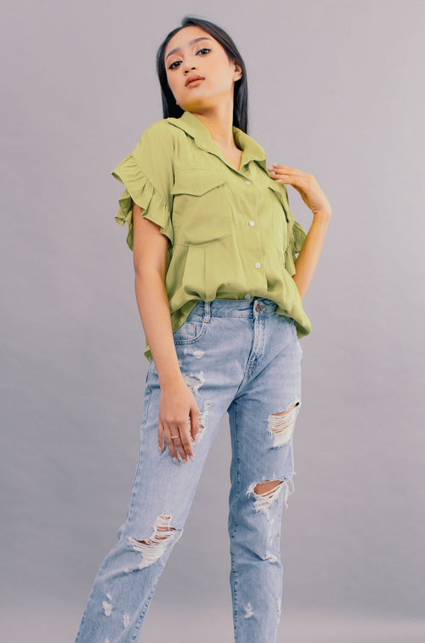 GS Basics 2: Louise Buttondown Top
