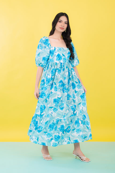 GS Summer: Cassandra in Floral Blue (Limited)