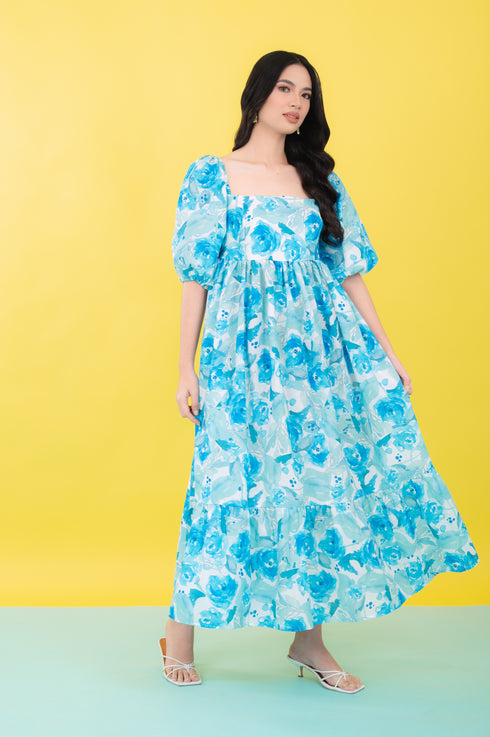 GS Summer: Cassandra in Floral Blue (Limited)