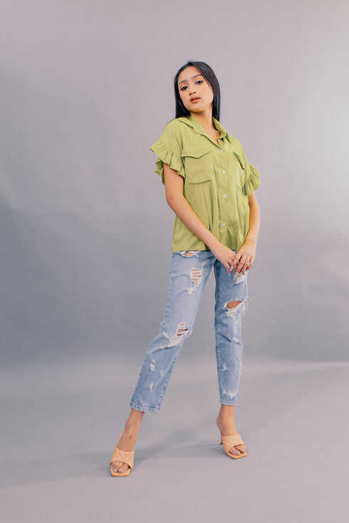 GS Basics 2: Louise Buttondown Top