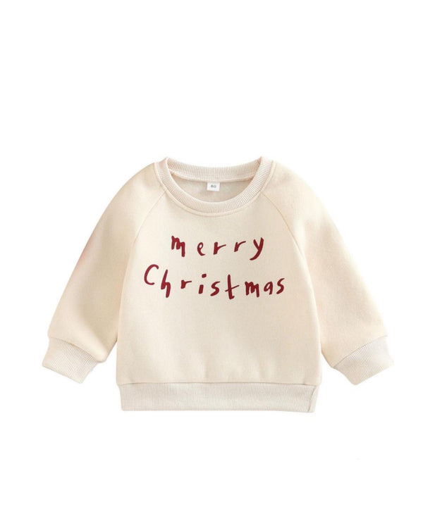 Merry Christmas Unisex Sweater for Kids