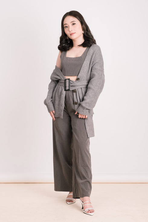 Consuela Knitted Top with Belt