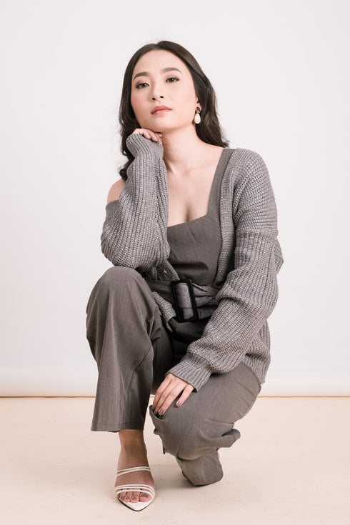 Consuela Knitted Top with Belt