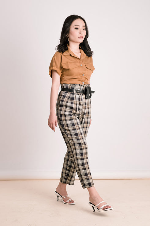 Femme Pants with Belt Bag