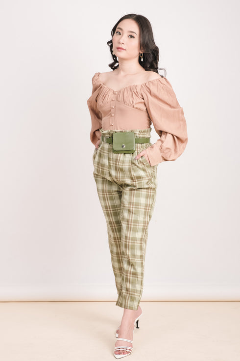Femme Pants with Belt Bag